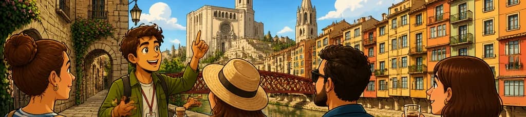 Recorrido a pie por Girona: historia, leyendas y delicias gastronómicas