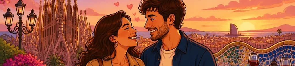 Vive el romance de Barcelona: un tour privado para enamorarse de nuevo, guiado por un local