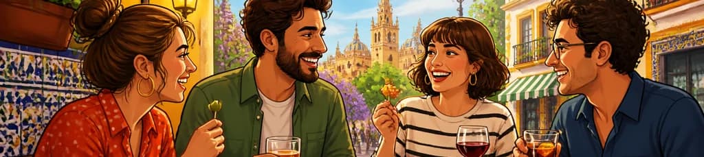 Experiencia culinaria privada: un tour gastronómico por un barrio sevillano auténtico