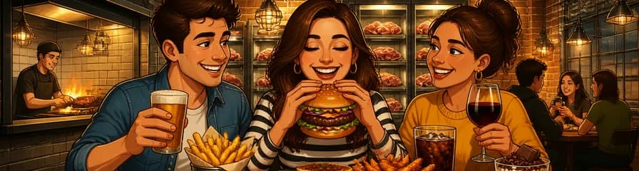 Experiencia gastronómica en SteakBurger Arenal: menú con hamburguesa de 160 gramos