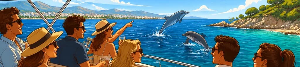 Excursión marítima exclusiva: alquiler de embarcación particular en Estepona