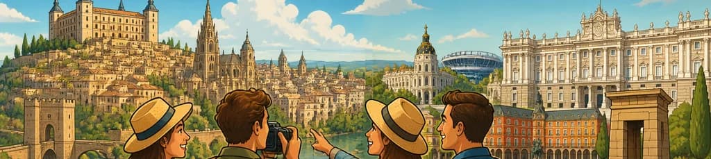 Recorrido de un día completo por Madrid y Toledo, incluyendo el Palacio Real