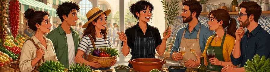 Experimenta la gastronomía local: clase de cocina privada y recorrido por el mercado