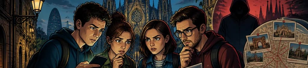 20 CORTES en Barcelona: Un emocionante juego de thriller inmersivo en el mundo real