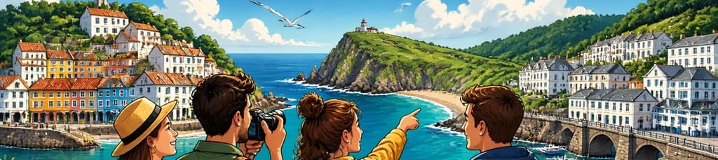 Excursión privada a Cudillero, Puerto Vega Tremor y Luarca con salida desde Oviedo