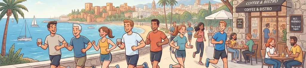 Carrera y networking para emprendedores: Founders Running Club en Málaga