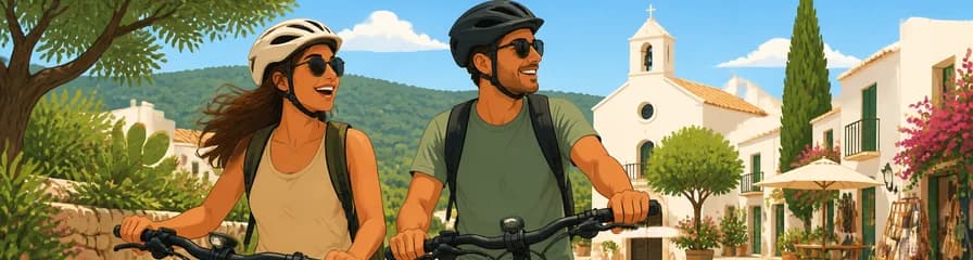 Explora Ibiza en E-Bike: Recorrido por Santa Gertrudis de Fruitera