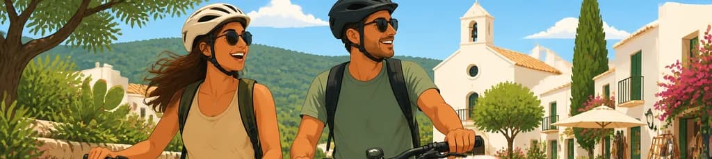 Explora Ibiza en E-Bike: Recorrido por Santa Gertrudis de Fruitera