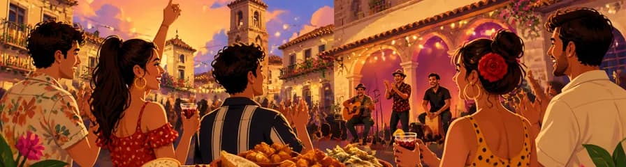 ¡FRITANGA! Tardeos de rumba y tapas en el Poble Espanyol