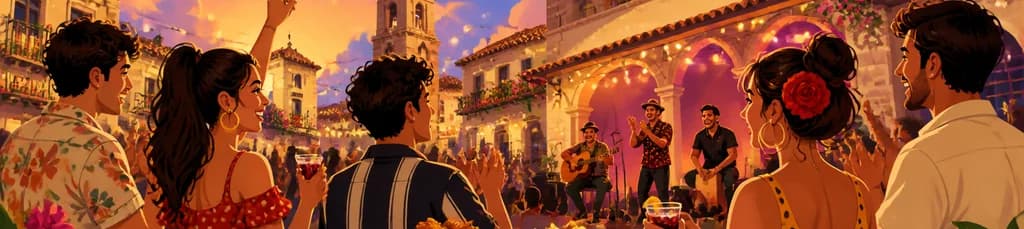 ¡FRITANGA! Tardeos de rumba y tapas en el Poble Espanyol