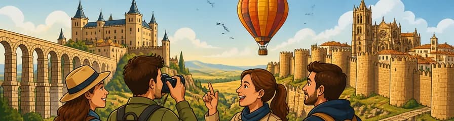 Escapada de dos días: aventura en Segovia y Ávila