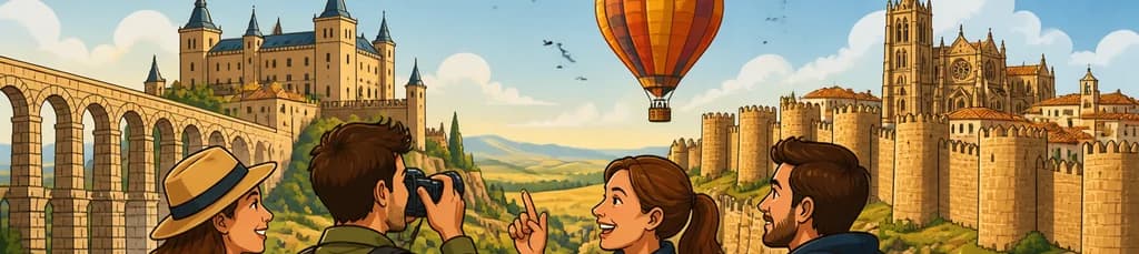 Escapada de dos días: aventura en Segovia y Ávila