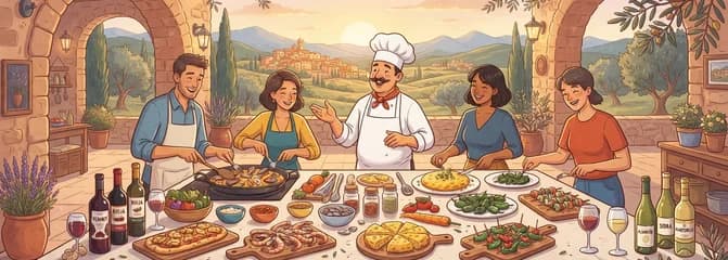 Clase de Cocina en Tarragona: Tapas Españolas y Bebidas Locales con Cozymeal™