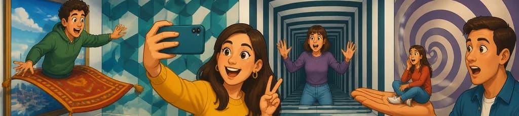 Sumérgete en el fascinante Museo de las Ilusiones de Barcelona