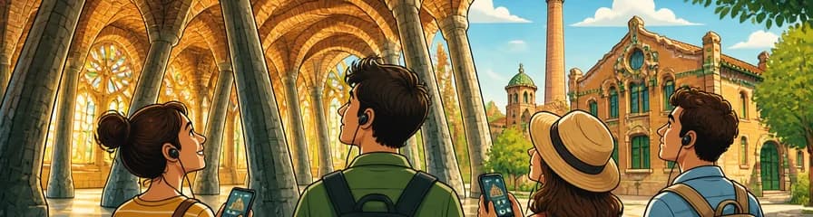 Acceso a la Cripta Gaudí y la Colonia Güell con audioguía