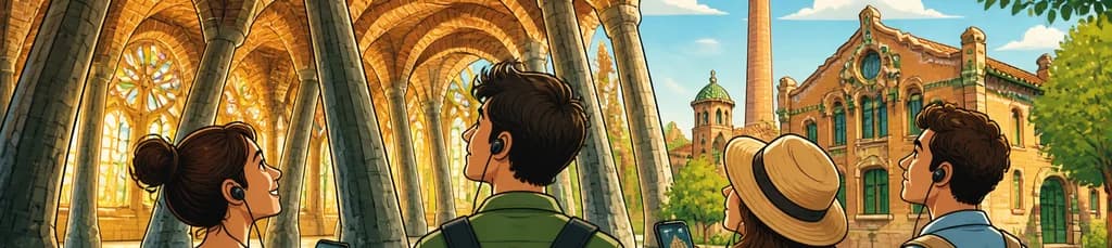Acceso a la Cripta Gaudí y la Colonia Güell con audioguía