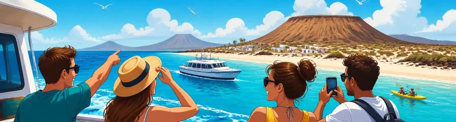 Excursión de un día en barco a La Graciosa