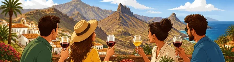 Un recorrido privado por la costa: vivencia de vinos y tapas en las alturas