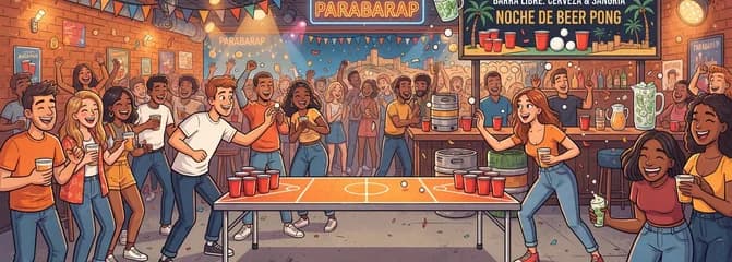 Noche de Beer Pong y Barra Libre en Parabarap Alicante 2026