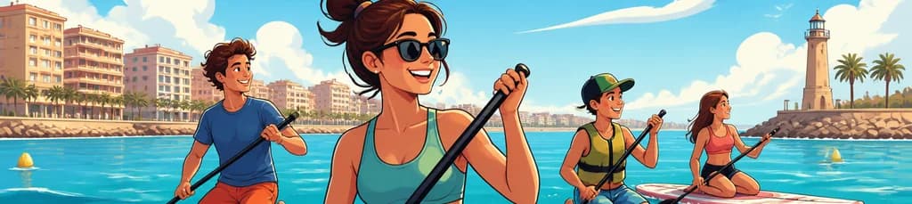 Disfruta del paddle surf con alquiler de tablas en Torrevieja