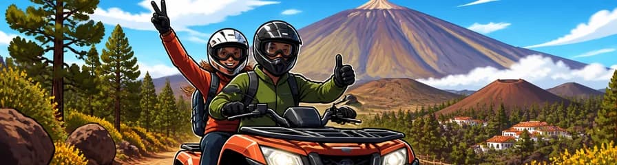 Exploración Forestal en Quad por el Teide