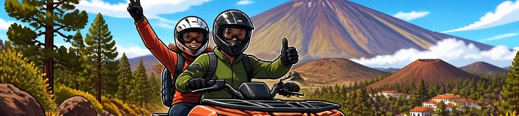 Exploración Forestal en Quad por el Teide