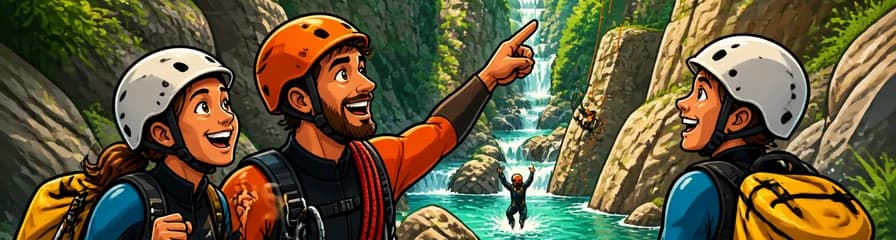 Descenso de barrancos en Río Verde con salida desde Nerja