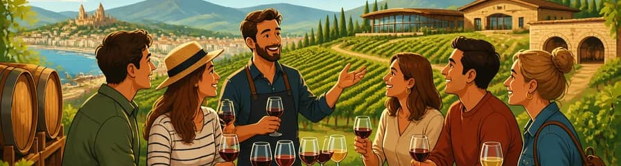 Viaje de un día a la región de La Rioja para explorar sus viñedos