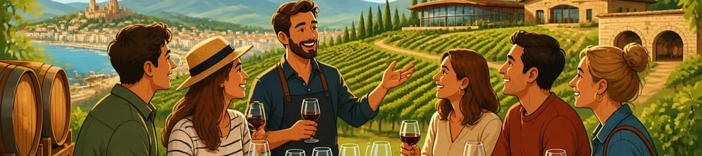 Viaje de un día a la región de La Rioja para explorar sus viñedos