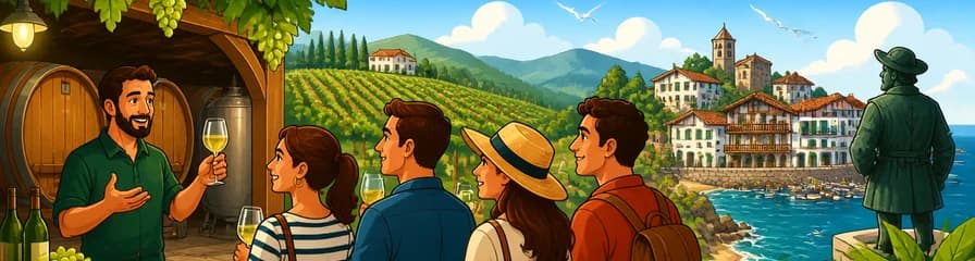 Descubre el vino de Txakoli y Getaria en una excursión matinal