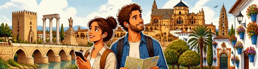 Recorrido a pie autoguiado de 3,5 horas por Córdoba con 23 puntos de audio