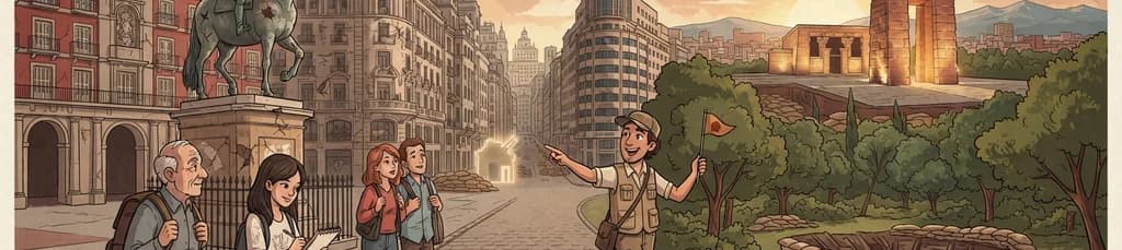 Recorrido gratuito por el Madrid de la Guerra Civil: Gran Vía, Templo de Debod y el Frente del Oeste