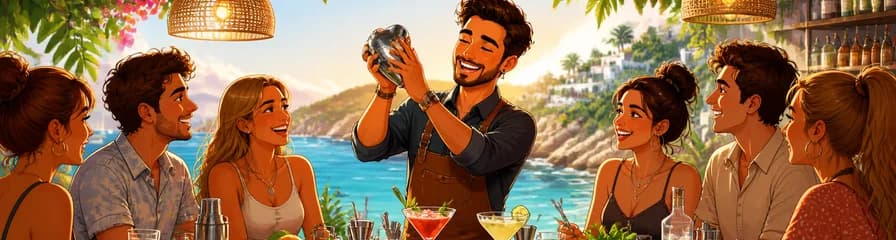 Exclusiva Masterclass de Coctelería en Cala d'Ors