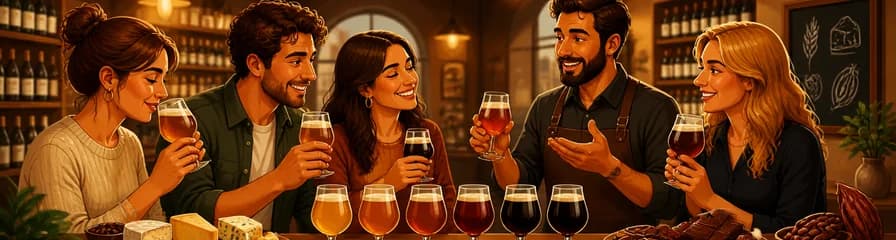 Experiencia de cata: cervezas artesanales, quesos y chocolate