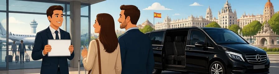 Opciones de traslado privado de ida y vuelta al Aeropuerto de Madrid-Barajas