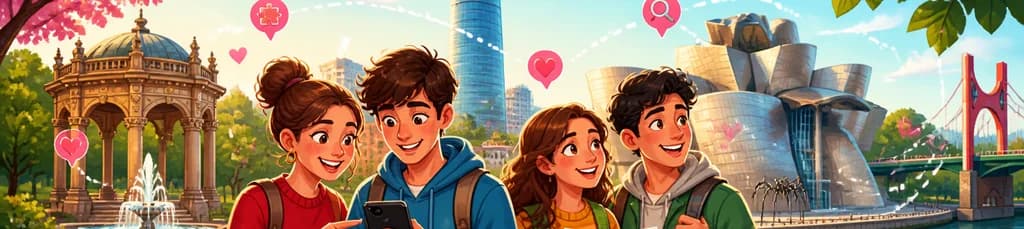 Bilbao Romántico: Un juego de exploración urbana al aire libre