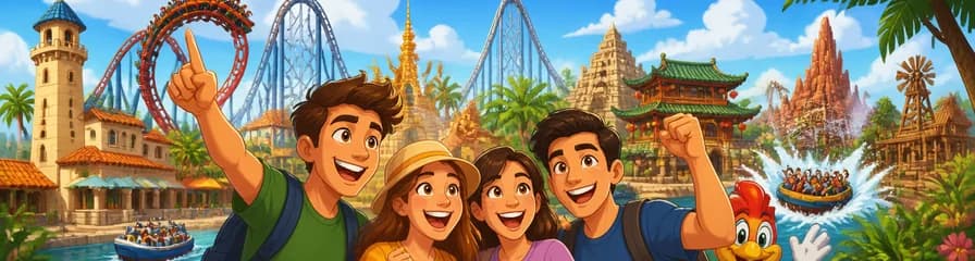 Viaje de un día completo a PortAventura Park saliendo desde Barcelona