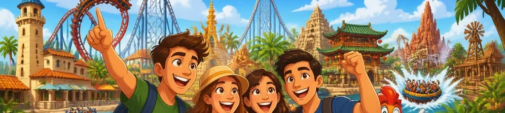 Viaje de un día completo a PortAventura Park saliendo desde Barcelona