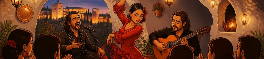 Espectáculo de Flamenco en las Cuevas del Sacromonte: Los Tarantos, Granada