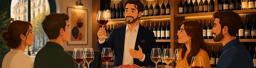 Experiencia de iniciación a la cata de vinos con maridaje de ibéricos en VinoPremier
