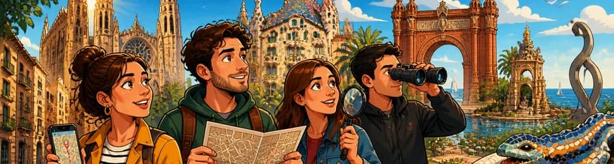 Juego de exploración al aire libre "Rescate en Barcelona": Aventura para encontrar al Agente 23