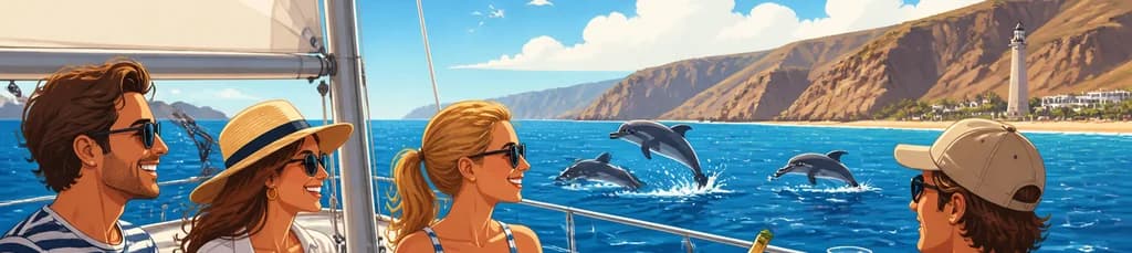 Aventura náutica en velero desde Maspalomas: bebidas incluidas en grupo reducido