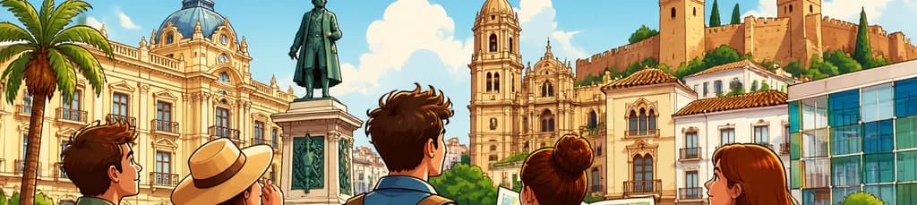 Explora la arquitectura del centro de Málaga: un tour a pie sin guía