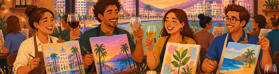 Vive el arte y el vino en Las Palmas