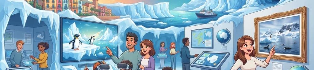 Sumérgete en la Antártida: Exposición interactiva con realidad virtual en Lloret de Mar