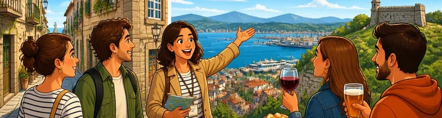 Recorrido Guiado Exclusivo por Vigo con Degustación de Cerveza o Vino