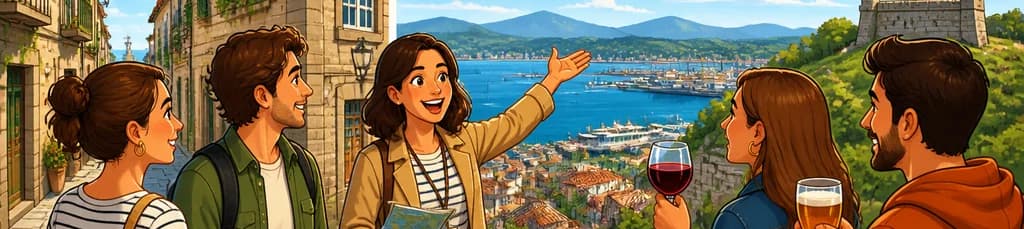 Recorrido Guiado Exclusivo por Vigo con Degustación de Cerveza o Vino