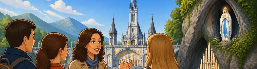 Viaje privado de un día desde Pamplona a Lourdes