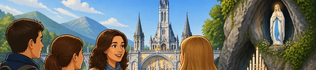 Viaje privado de un día desde Pamplona a Lourdes