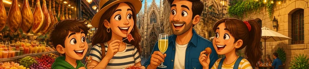 Recorrido privado gourmet de sabores y bebidas por el Barrio Gótico y sus mercados